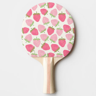 Pala De Ping Pong Fresa Rosa Dulce y Afruutado