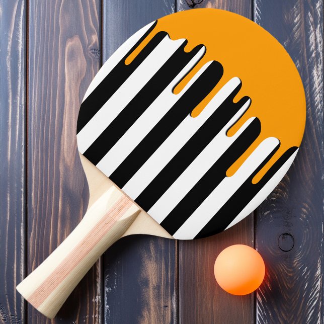 Pala De Ping Pong Frisas embrujadas goteo naranja (Subido por el creador)