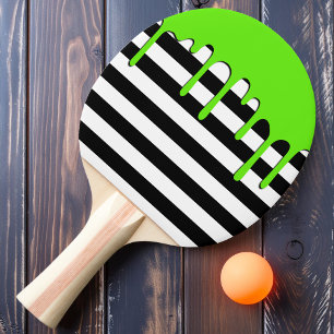 Pala De Ping Pong Frisas embrujadas goteo verde