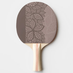 Pala De Ping Pong Frontera y fondo del modelo de la hoja