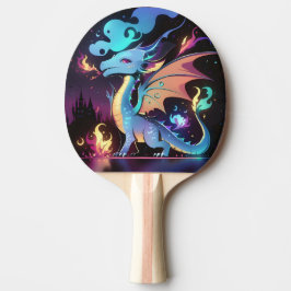 Pala De Ping Pong Fuego de dragón encantado