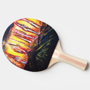 Pala De Ping Pong Fuegos de la furia