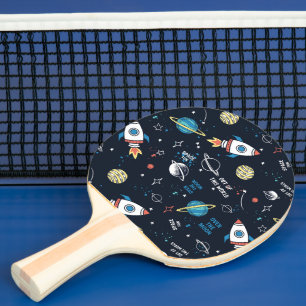 Pala De Ping Pong Fuera de este patrón espacial mundial