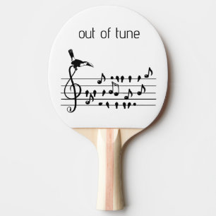 Pala De Ping Pong Fuera de tono, Tucán y pájaros cantores personaliz