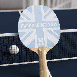 Pala De Ping Pong Funny Blue Union Bandera Jack Ping Pong Paddle