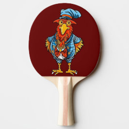Pala De Ping Pong Funny Bossy Personalizado Rooster