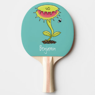 Pala De Ping Pong Funny carnívoro Venus trampa de mosca personalizad