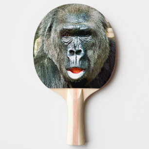 PALA DE PING PONG FUNNY CUTE GORILLA