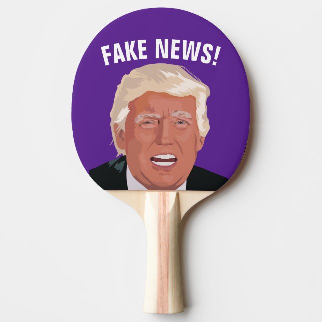 PALA DE PING PONG FUNNY DONALD TRUMP PING PONG PADDLES (Anverso)