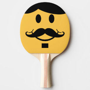 Pala De Ping Pong Funny Mustache Ping Pong Bat