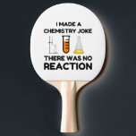 Pala De Ping Pong Funny Science lover chemistry chiste<br><div class="desc">Chiste de química científica divertida</div>