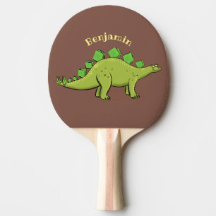 Pala De Ping Pong Funny stegosaurus dinosaur personalizado