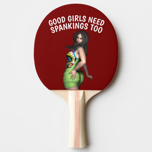 PALA DE PING PONG FUNNY WIFE PING PONG PADDLE (Anverso)