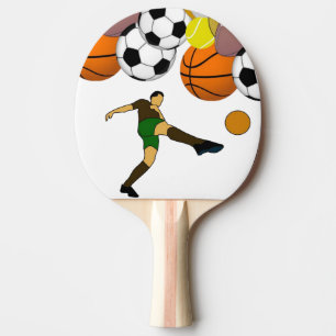 Pala De Ping Pong Fútbol Deportivo Ping Pong Paddle