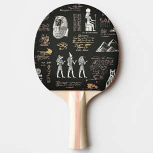 Pala De Ping Pong G90Faraón con los jeroglíficos de martillo
