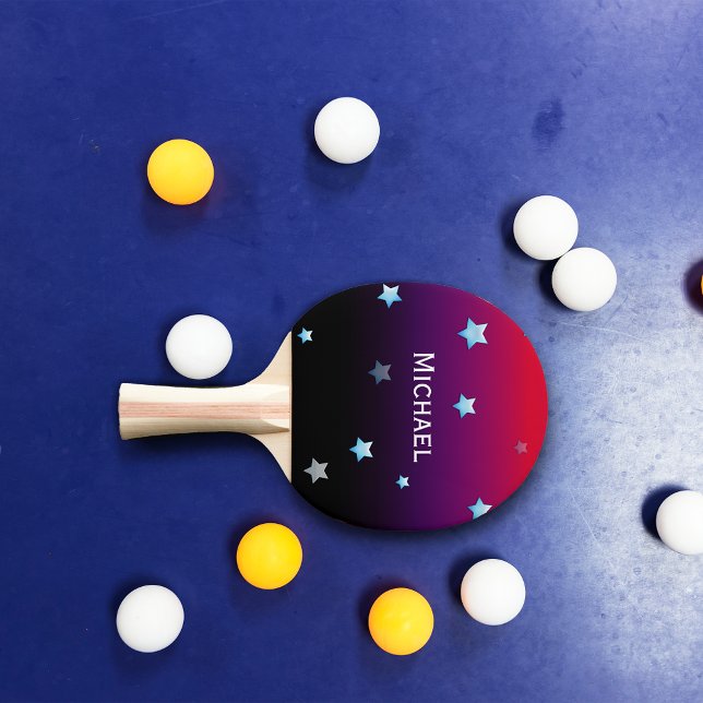 Pala De Ping Pong Galaxia púrpura personalizada (Subido por el creador)
