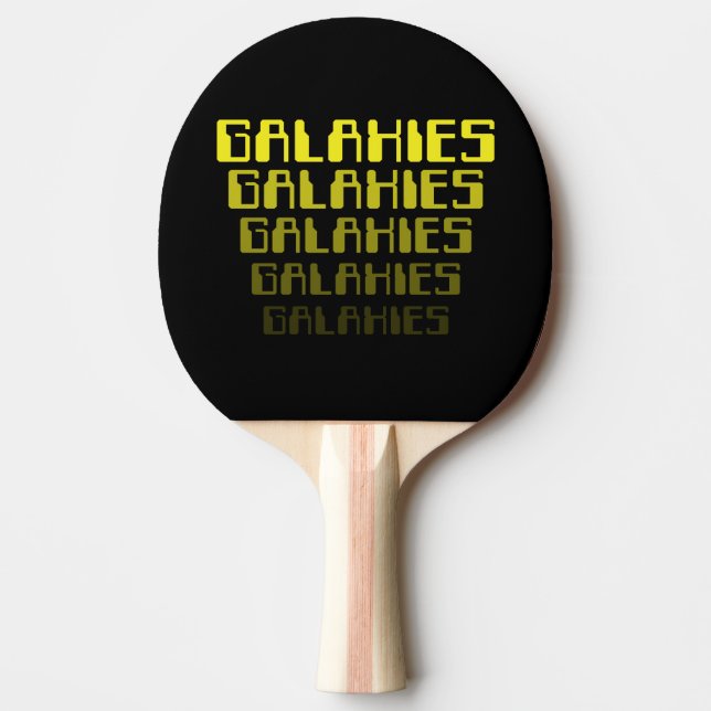 PALA DE PING PONG GALAXIES GALAXIES GALAXIES GALAXIES GALAXIES GALAX (Anverso)