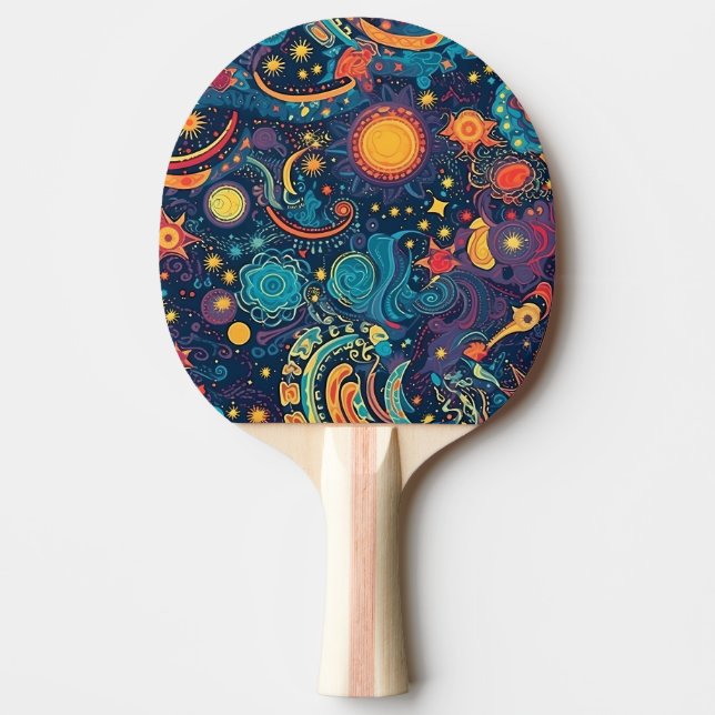 Pala De Ping Pong Galaxy Art Ping Pong Paddle (Anverso)
