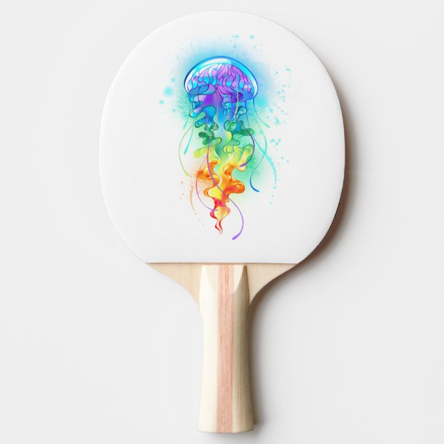 Pala De Ping Pong Gallito arcoiris (Anverso)