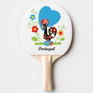 Pala De Ping Pong Gallo de la suerte de Portugal