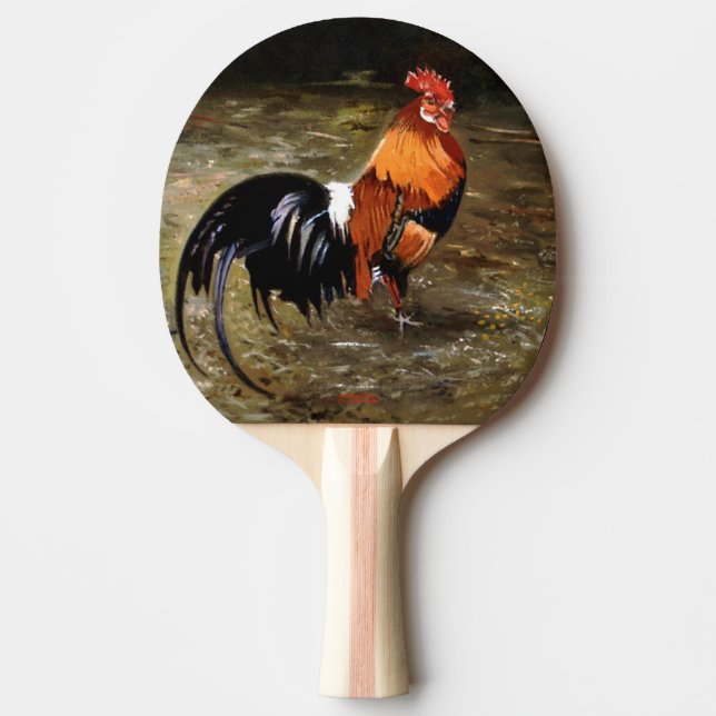 Pala De Ping Pong Gallo/Galo/Rooster (Anverso)