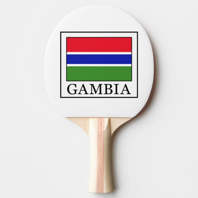 Pala De Ping Pong Gambia (Anverso)