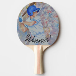 Pala De Ping Pong Ganador del Béisbol