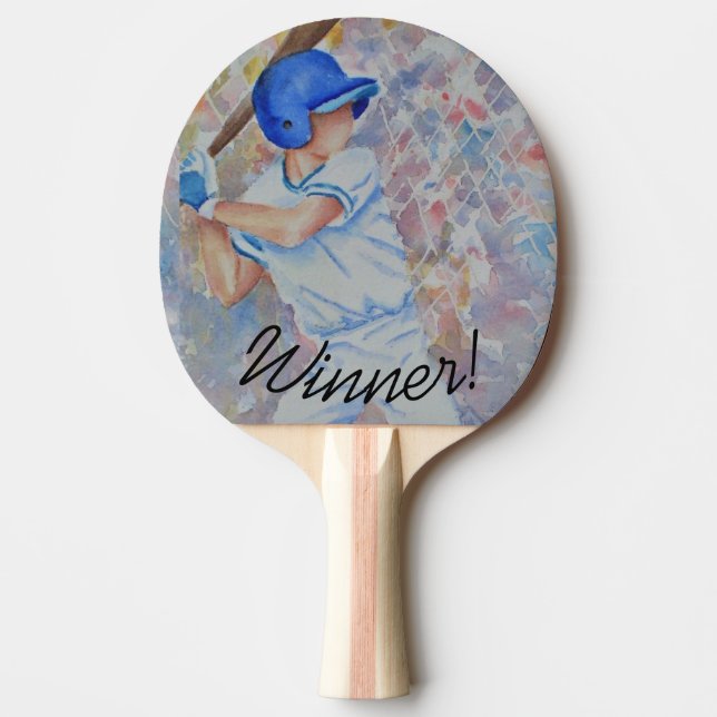 Pala De Ping Pong Ganador del Béisbol (Anverso)