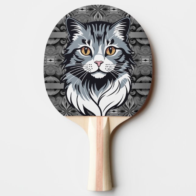 Pala De Ping Pong Gato (Reverso)