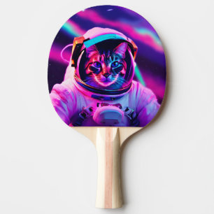 Pala De Ping Pong gato astronauta