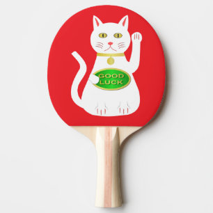 Pala De Ping Pong Gato Lucky Oriental