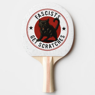 Pala De Ping Pong Gatos Contra Fascistas