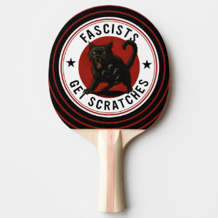 Pala De Ping Pong Gatos Contra Fascistas