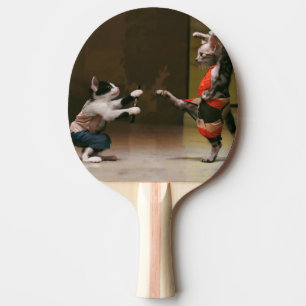 Pala De Ping Pong Gatos de karate