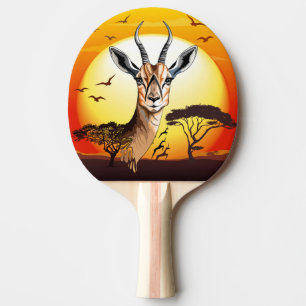 Pala De Ping Pong Gazelle Animal salvaje Antelope africano
