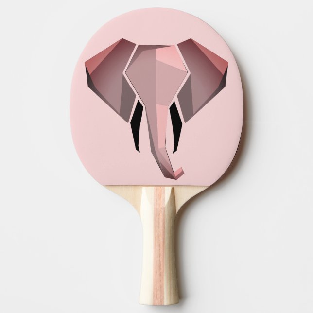 Pala De Ping Pong Geometría Cabeza elefante (Anverso)