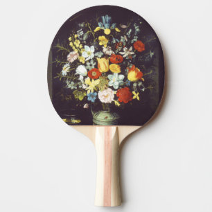 Pala De Ping Pong Georg Flegel Gran trozo de flores (en el nicho)