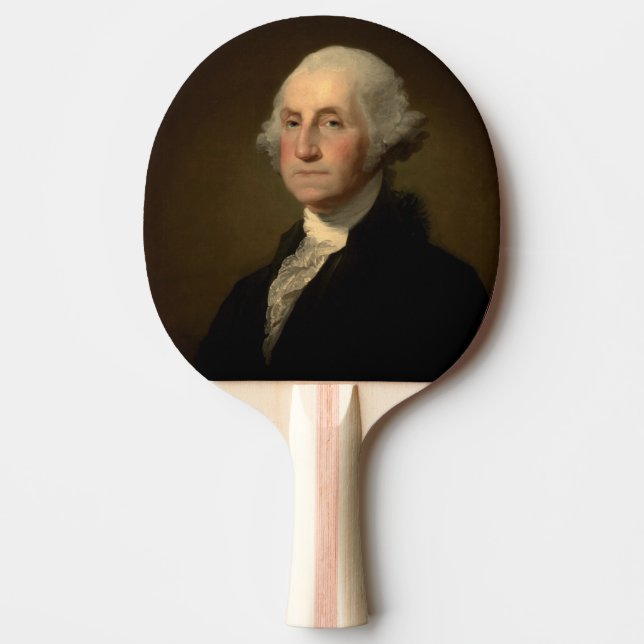 Pala De Ping Pong George Washington Primer presidente norteamericano (Anverso)