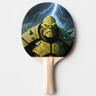Pala De Ping Pong Gigante Monstruo Guerrero