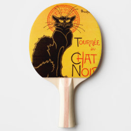 Pala De Ping Pong Gira del Chat Noir - Póster Vintage