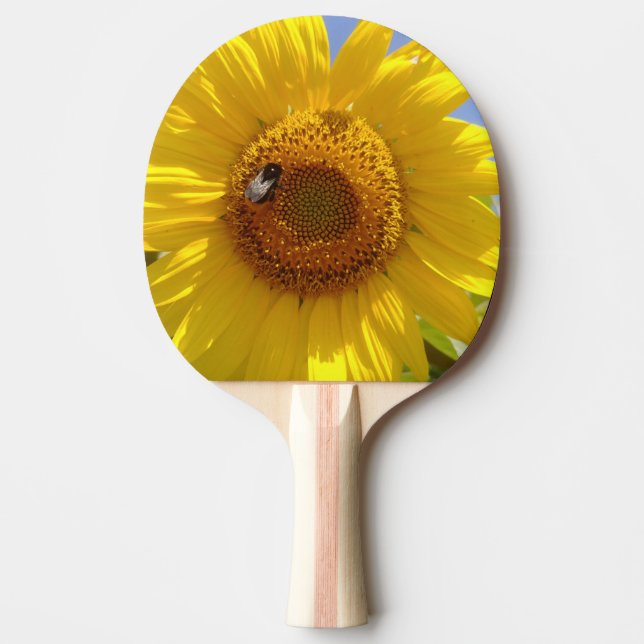 Pala De Ping Pong Girasol amarillo (Anverso)