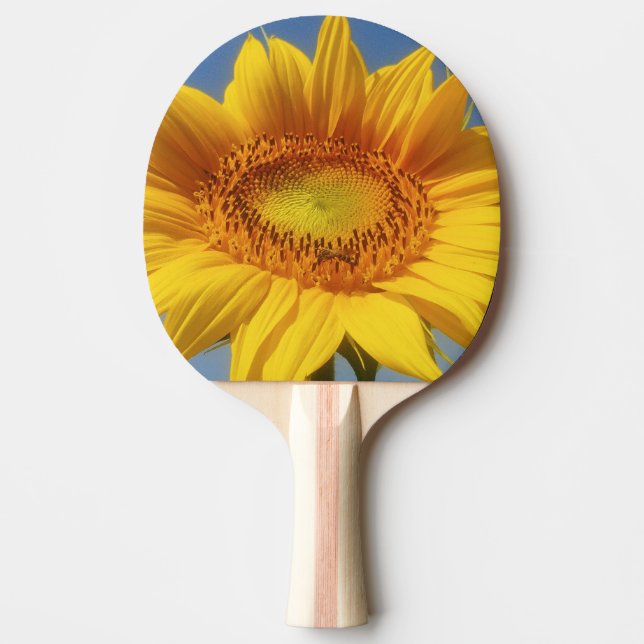 Pala De Ping Pong Girasol amarillo (Anverso)