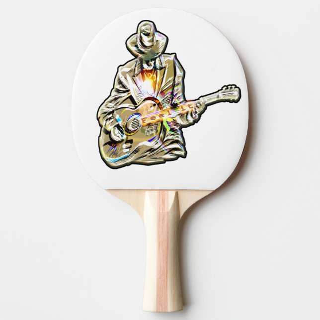 Pala De Ping Pong Gitarren Blues Mann - Feel it   (Anverso)
