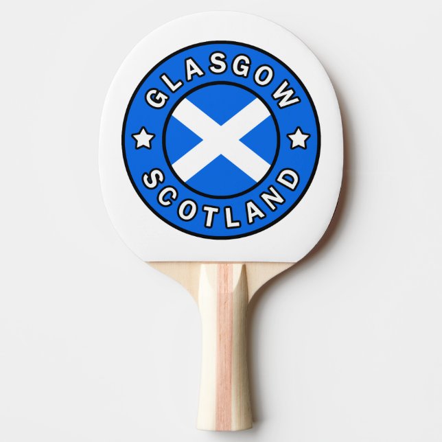 Pala De Ping Pong Glasgow Scotland (Anverso)