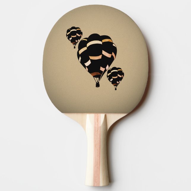 Pala De Ping Pong Globos de aire caliente rusos (Reverso)