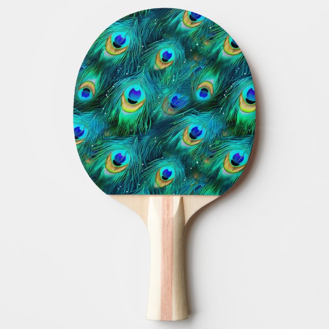 Pala De Ping Pong Gloria del pavo real (Anverso)