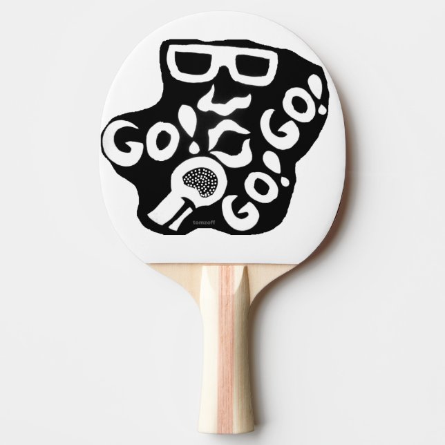 PALA DE PING PONG GO!GO!GO! -  (Anverso)