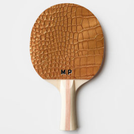 Pala De Ping Pong Gold leather texture luxury meeting planner