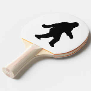 Pala De Ping Pong Gone Squatchin - Sasquatch Silhouette