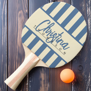 Pala De Ping Pong Gorra con Estandarte de Rayas de Caramelo de media